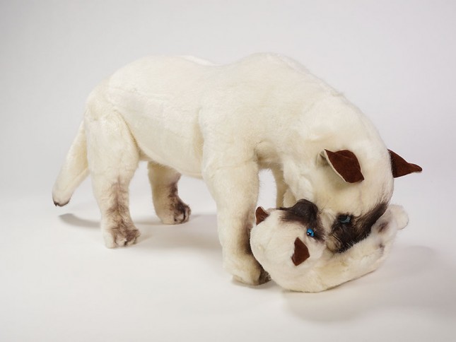 Siamese Cat with Kitten 2356 by Piutrè 